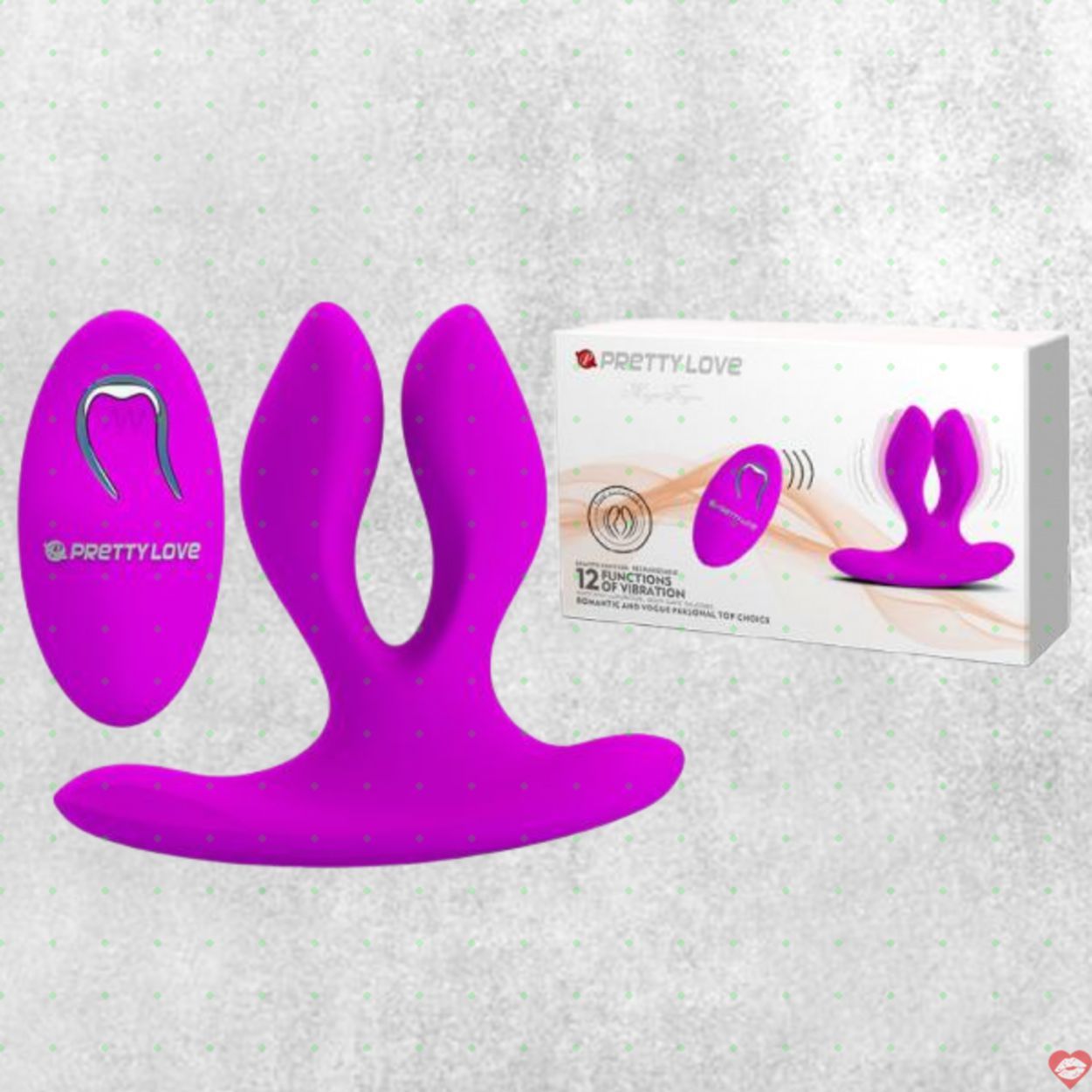 M&aacute;y rung Pretty Love Magic Fingers 2 đầu k&iacute;ch th&iacute;ch điểm G hậu m&ocirc;n
