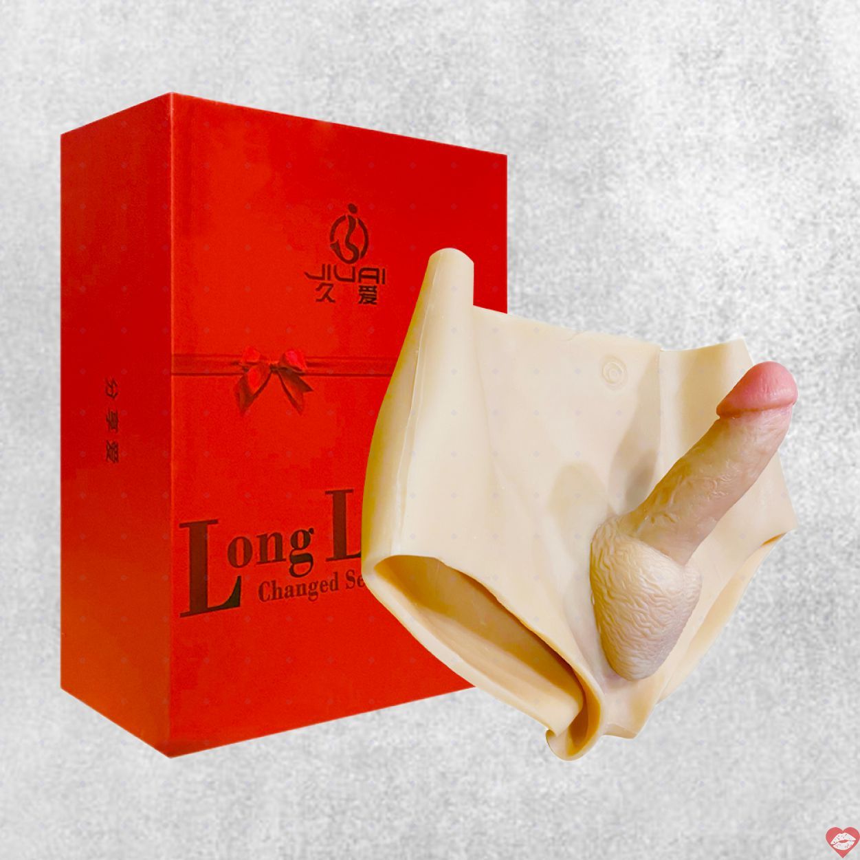 Quần silicon gắn dương vật giả Jiuai Long Love Size L 01