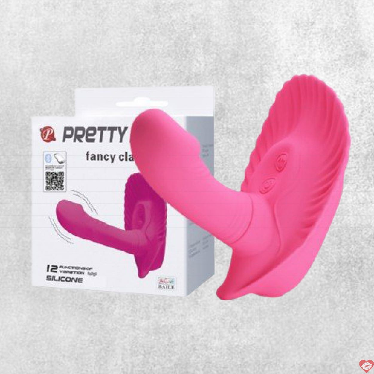 Trứng rung điều khiển từ xa Pretty Love ClamShell