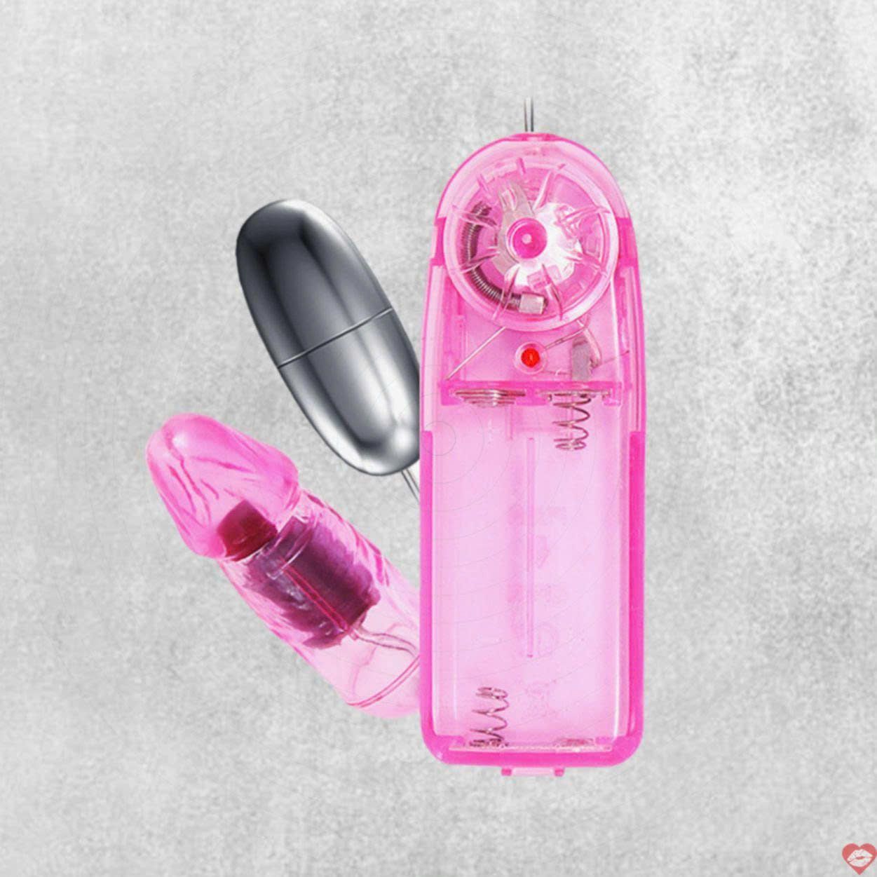 M&aacute;y Massage Hỗ Trợ Giải Tỏa Cho Nữ Trứng rung inox 2 đầu Baile