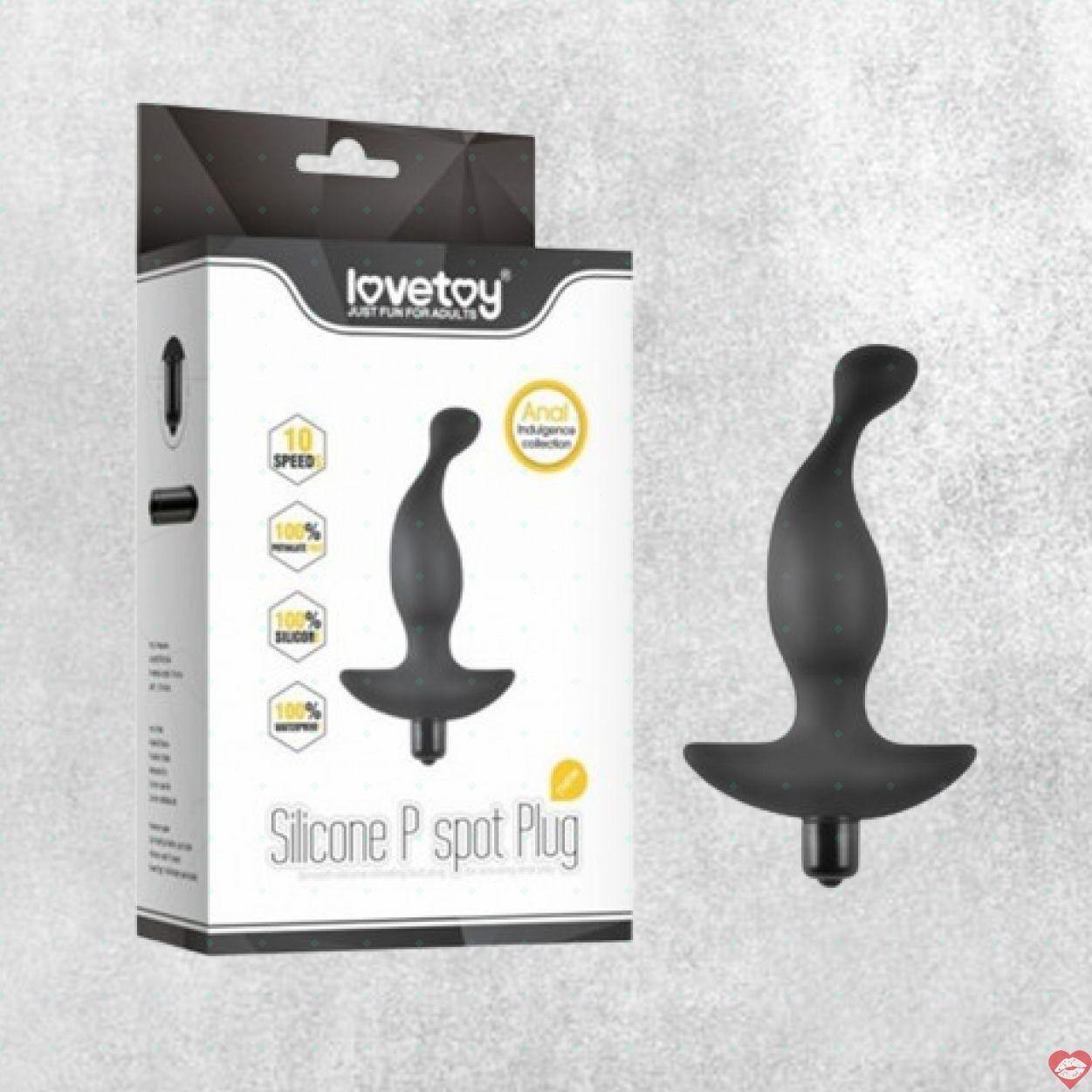 Que rung hậu m&ocirc;n 10 chế độ Lovetoy P-Spot Plug