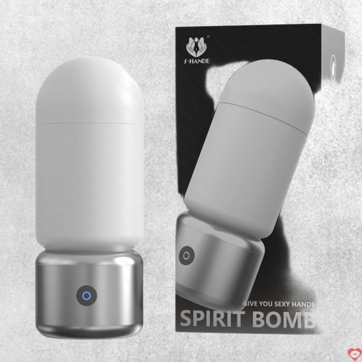 Cốc thủ d&acirc;m nam S-Hande Spirit Bomb &acirc;m đạo giả 2 đầu