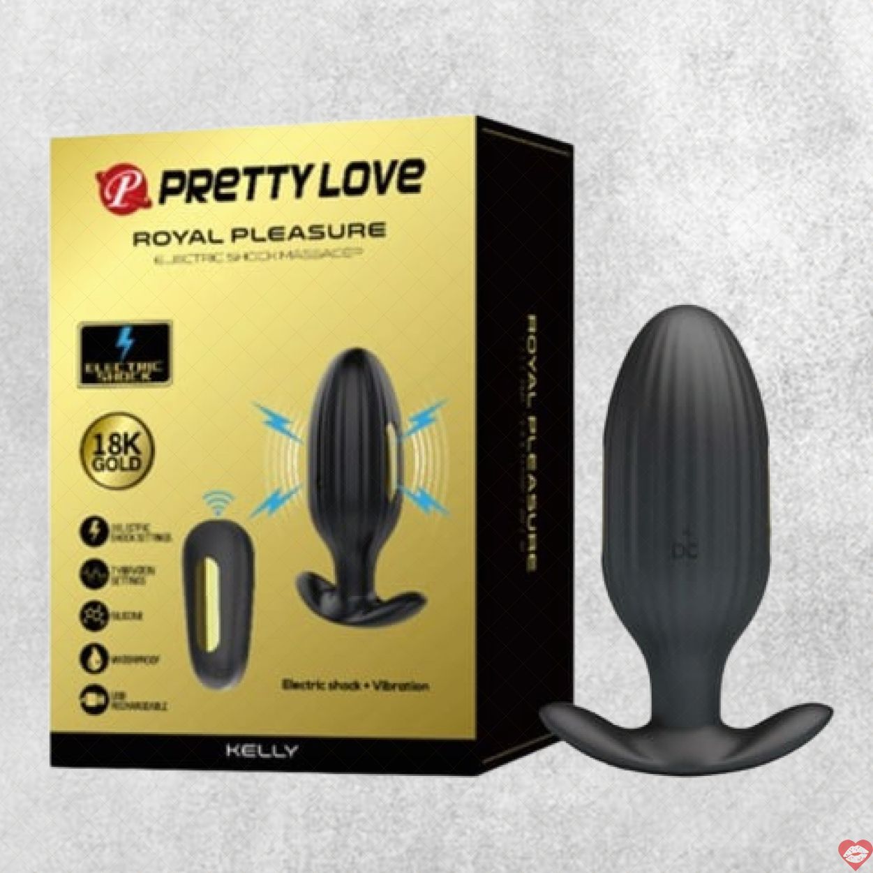 Trứng rung hậu m&ocirc;n điều khiển từ xa sạc điện - Pretty Love Kelly