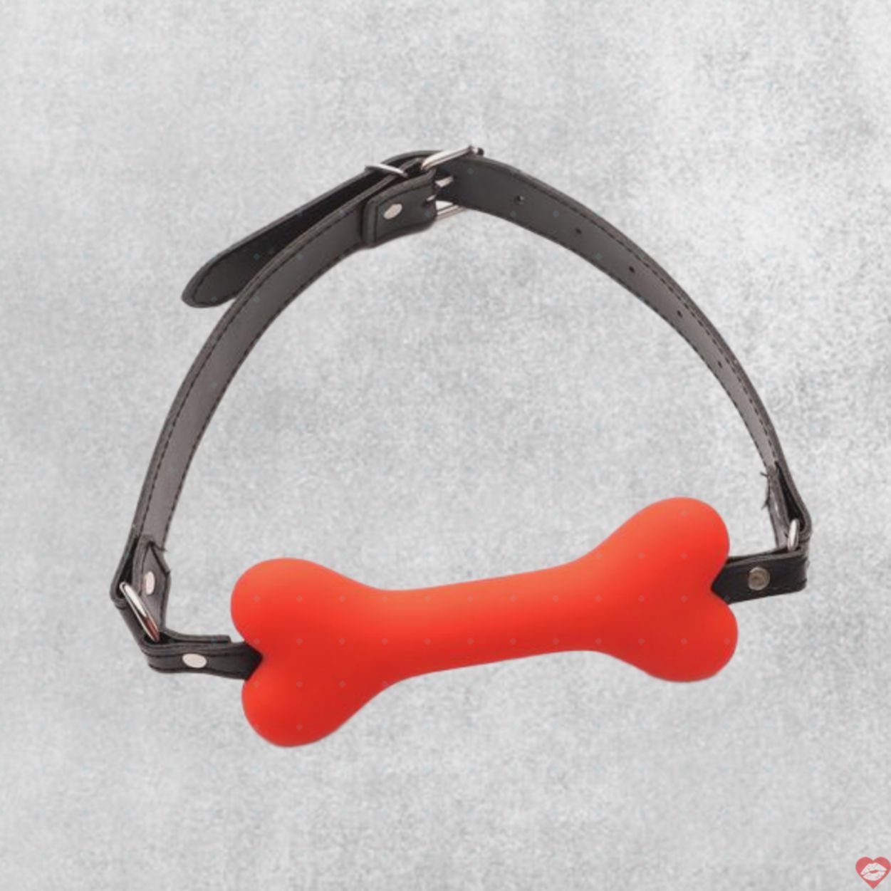 Dụng cụ bịt miệng BDSM h&igrave;nh xương kh&oacute;a h&agrave;m n&ocirc; lệ k&iacute;ch th&iacute;ch