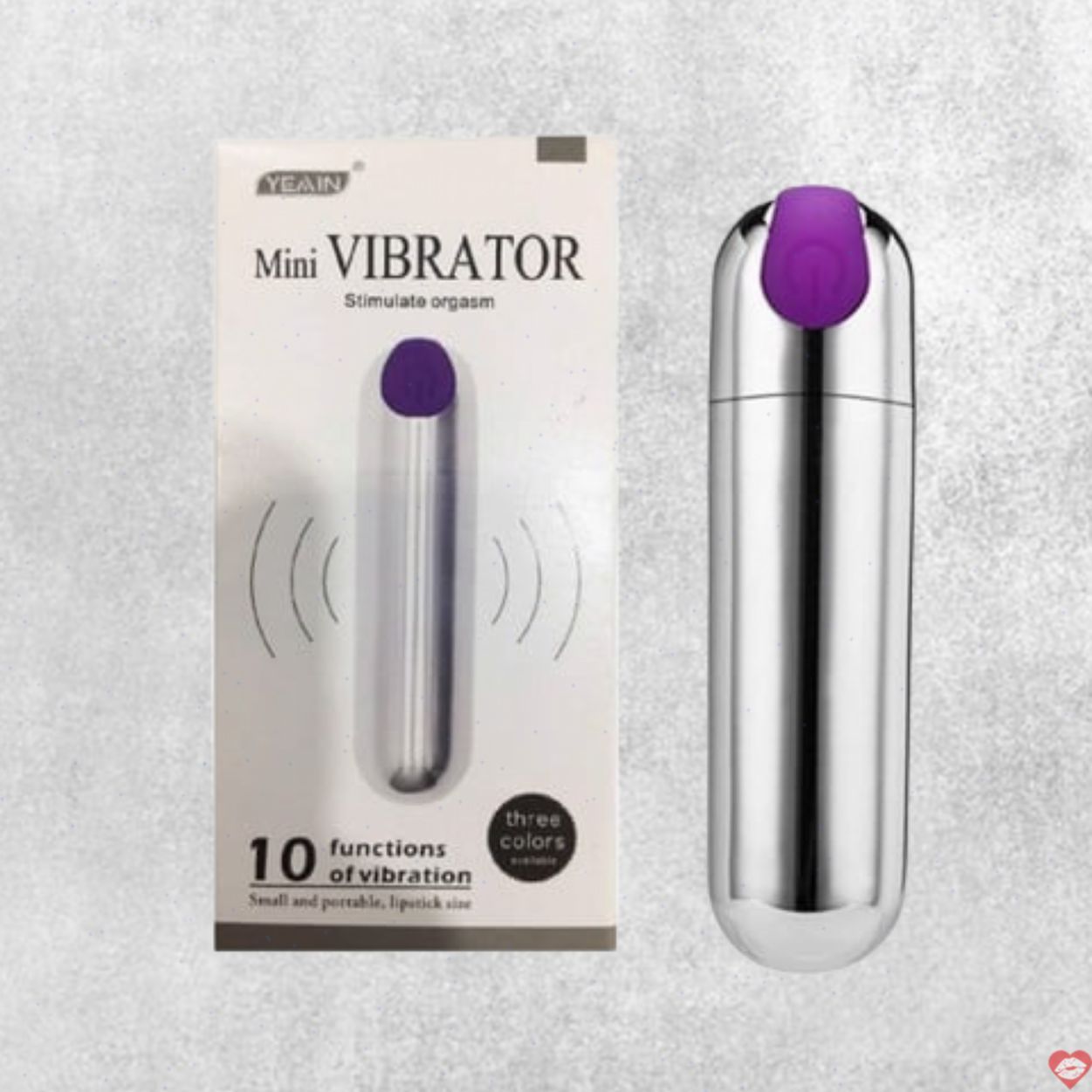 Trứng rung h&igrave;nh vi&ecirc;n đạn 10 tốc độ rung - Yeain Mini Vibrator