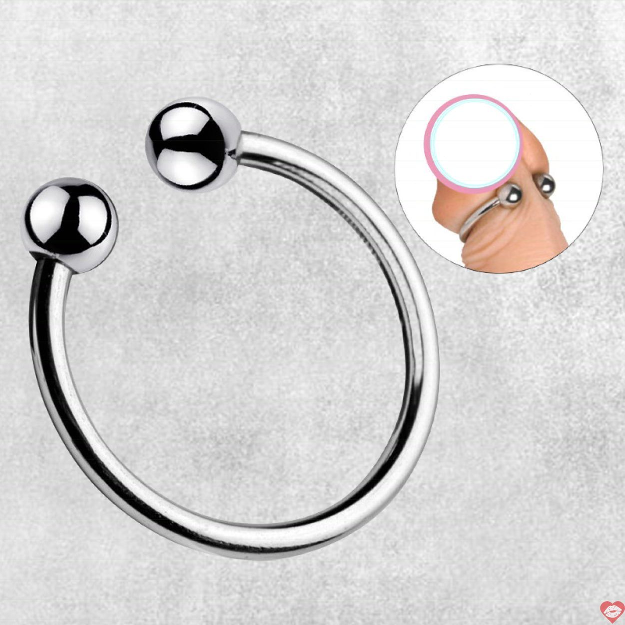 V&ograve;ng khoen bi Inox đeo dương vật gi&uacute;p tăng kho&aacute;i cảm v&agrave; chống xuất tinh sớm