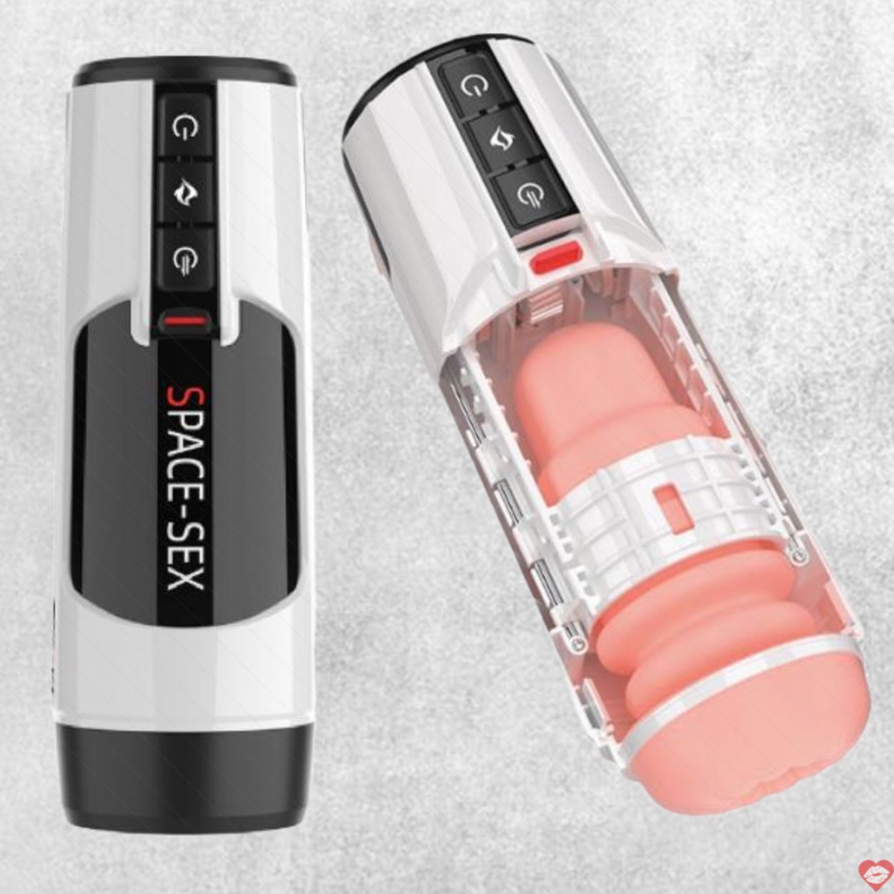 &Acirc;m đạo giả Space Sex đa năng rung thụt sưởi ấm tự động mới