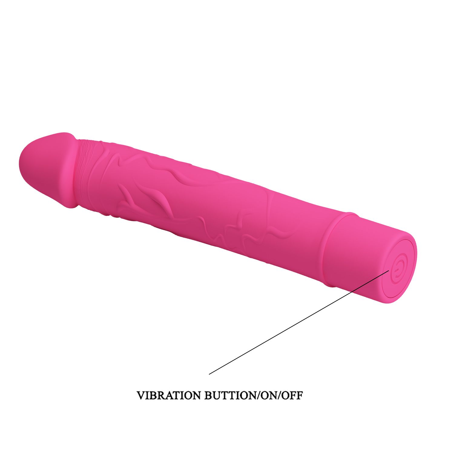 Dương vật giả PrettyLove Vic Hot Pink