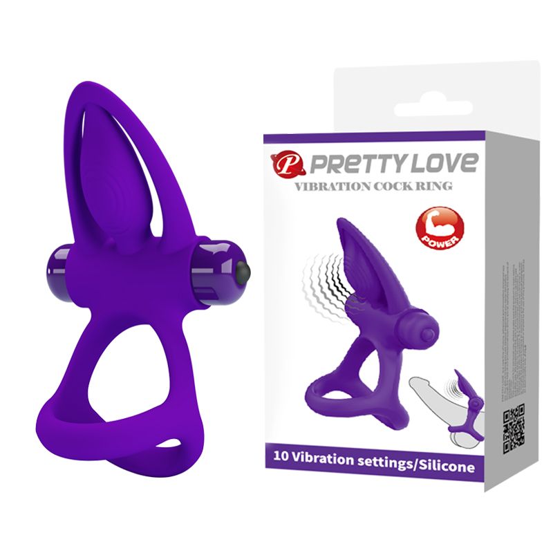 V&ograve;ng Đeo Rung Pretty Love Vibration Cook Ring T&iacute;m