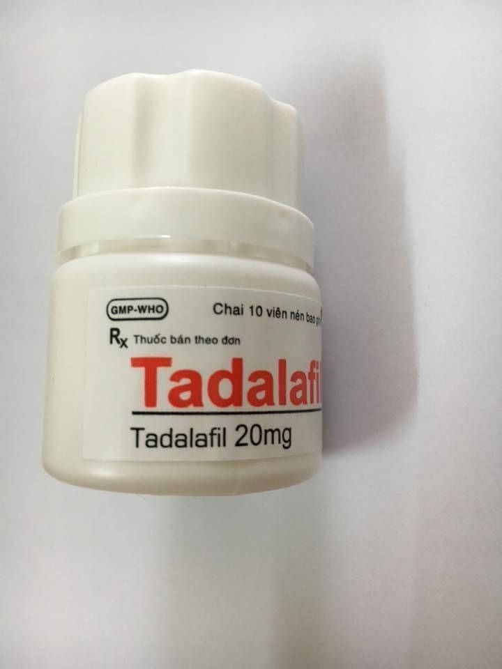 Vi&ecirc;n uống hỗ trợ cương nam giới Tadalafiiiiil 20mg
