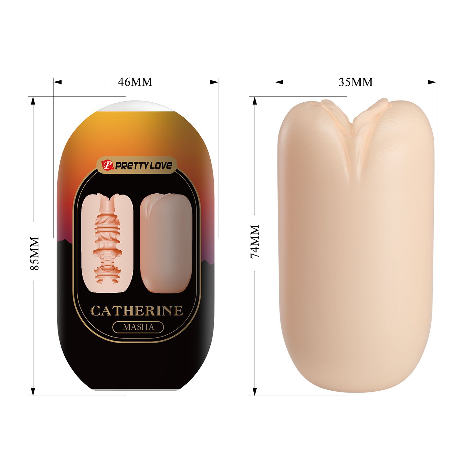 Cốc Thủ D&acirc;m Pretty Love CATHERINE MASHA