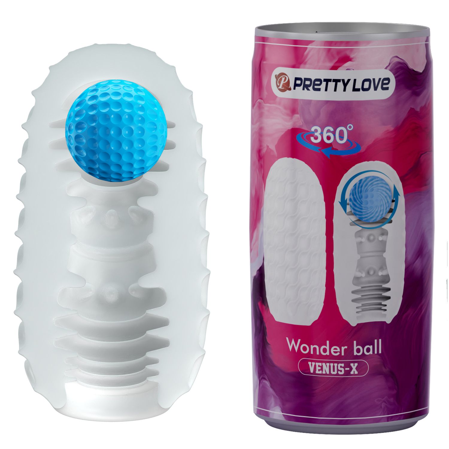 Cốc Thủ D&acirc;m Xoay 360 Độ Pretty Love Wonder ball VENUS-X