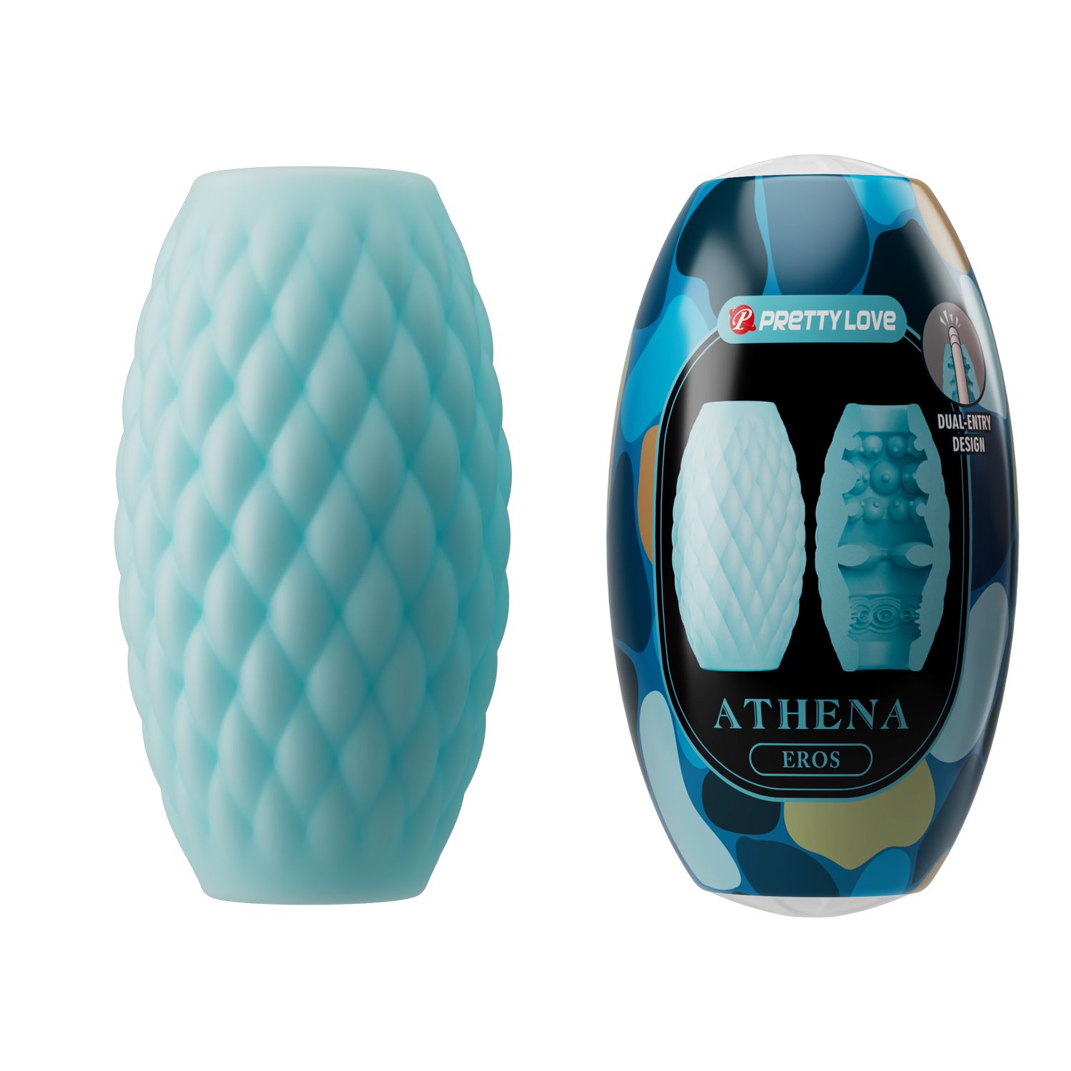 Cốc &Acirc;m Đạo Pretty Love ATHENA EROS Xanh Ngọc Ch&iacute;nh H&atilde;ng