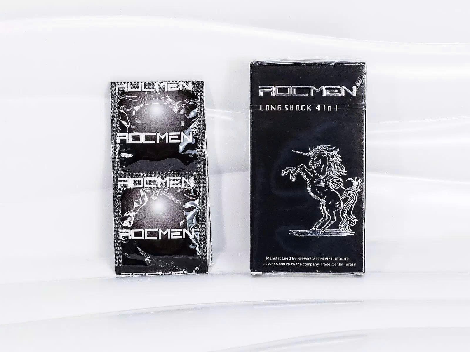 Bao cao su ROCMEN Long Shock 4 in 1