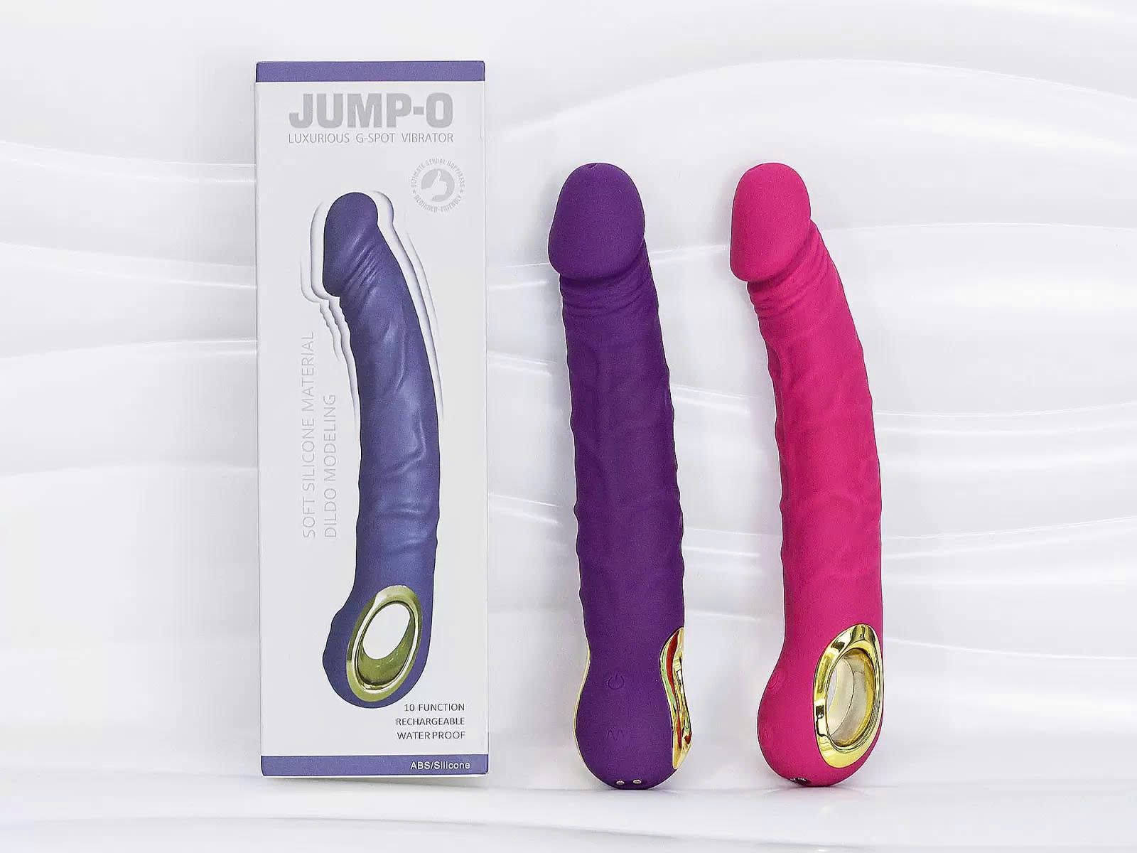 Dương vật giả điểm G Jump-O rung k&iacute;ch th&iacute;ch mạnh mẽ