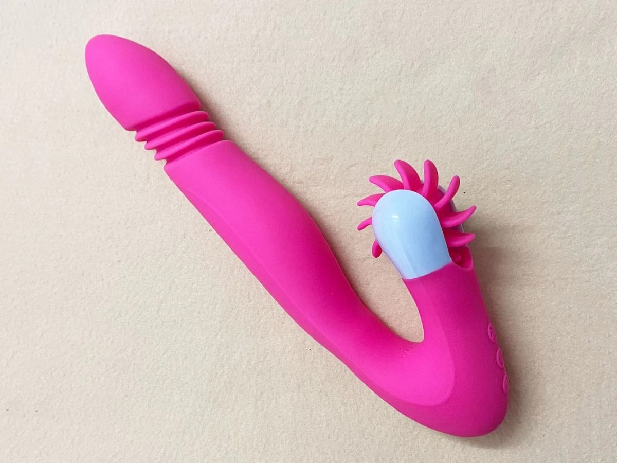 Lưỡi liếm điểm G Mannuo rung ngo&aacute;y 15 chế độ