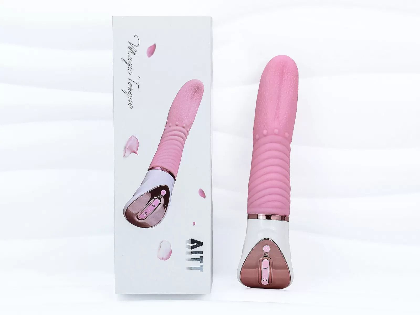 Lưỡi Liếm Massage Rung, Ngo&aacute;y, Ph&aacute;t Nhiệt - Magic Tongue