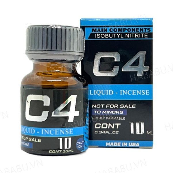 Chai H&iacute;t Popper C4 Xanh