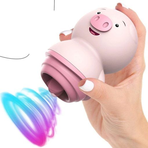 Lưỡi rung liếm nguỵ trang ch&uacute; heo kute