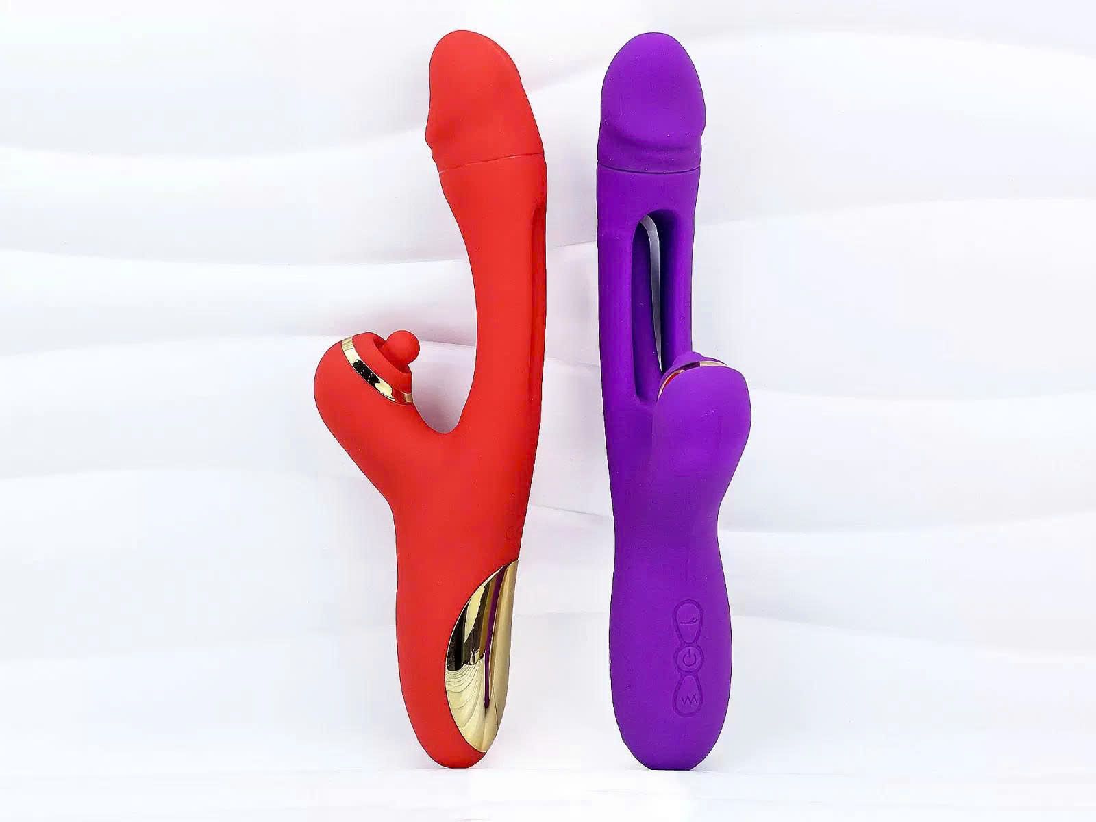 M&aacute;y massage lưỡi liếm đa năng c&oacute; nh&aacute;nh pin sạc