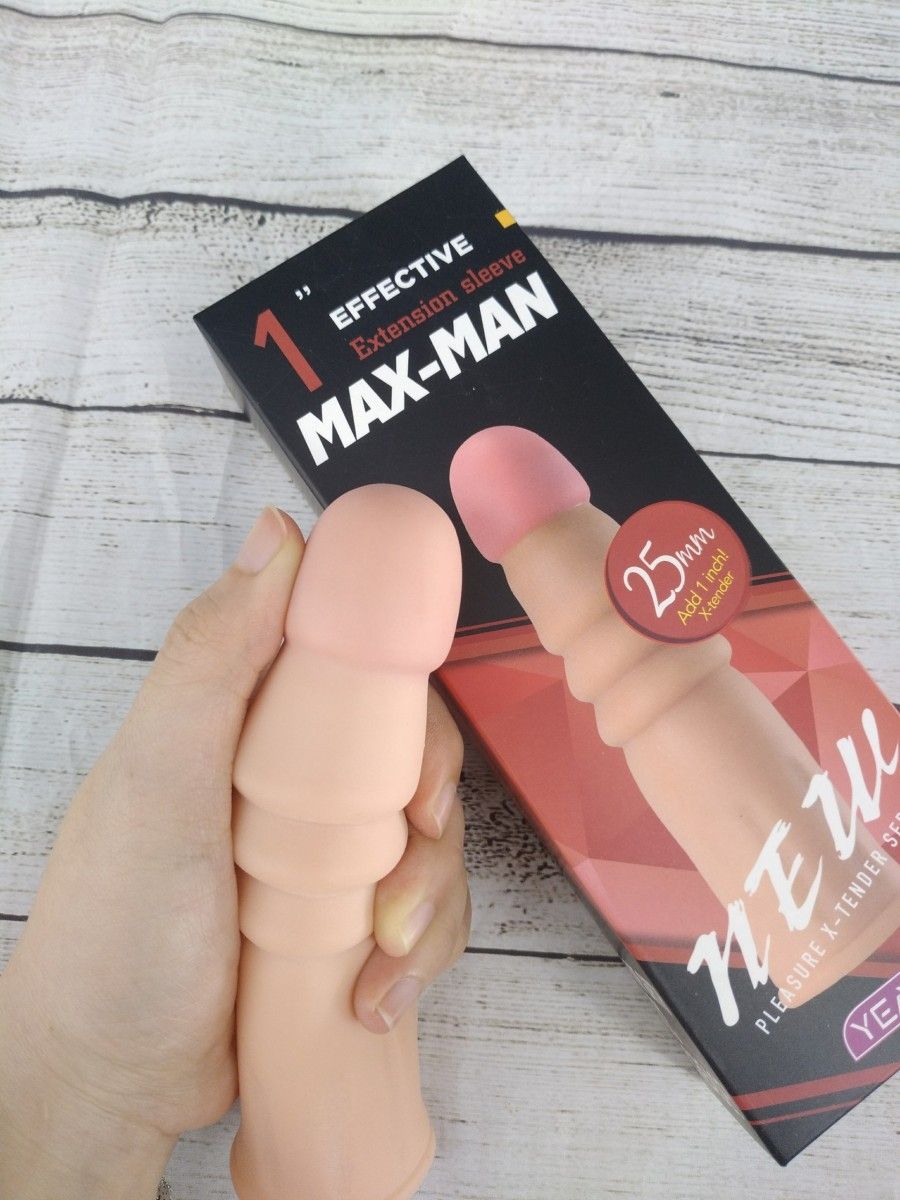 Bao Cao Su Đ&ocirc;n D&ecirc;n Silicone Cao Cấp Max-man