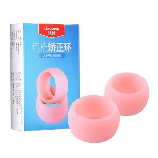 Bộ 2 v&ograve;ng đeo dương vật Unimat silicon mềm mịn