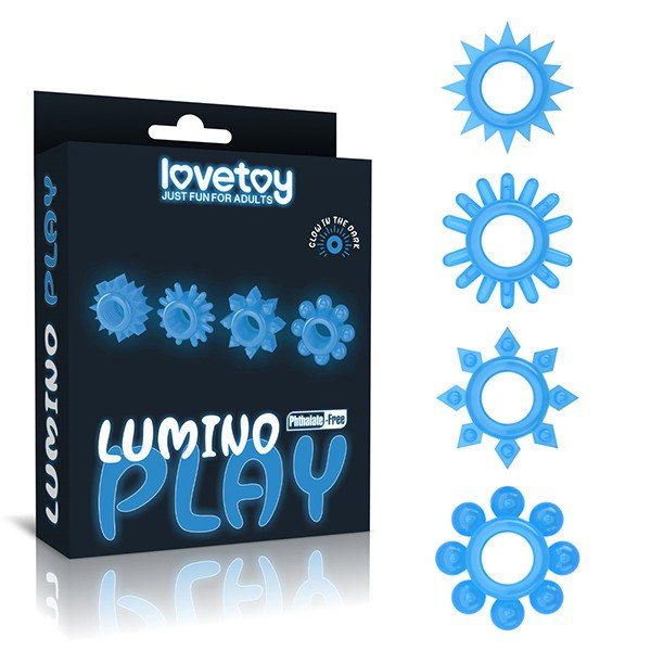 V&ograve;ng đeo silicon cho nam Lovetoy Lumino Play