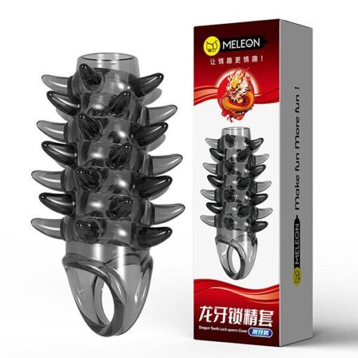 Bao cao su đ&ocirc;n d&ecirc;n kh&uacute;c giữa gai Meleon c&oacute; quai đeo