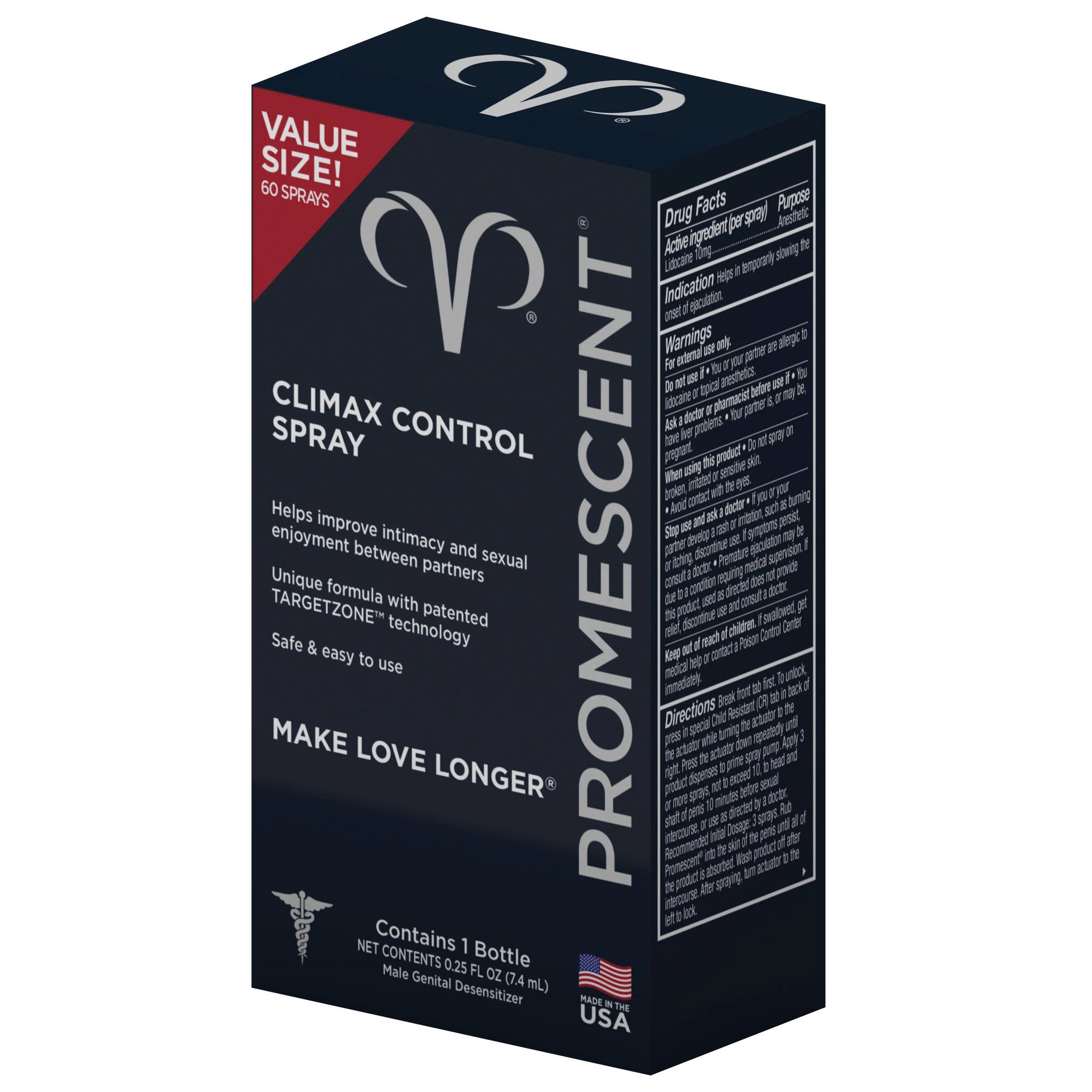 Xịt Promescent Climax Control Spray 7.4ml