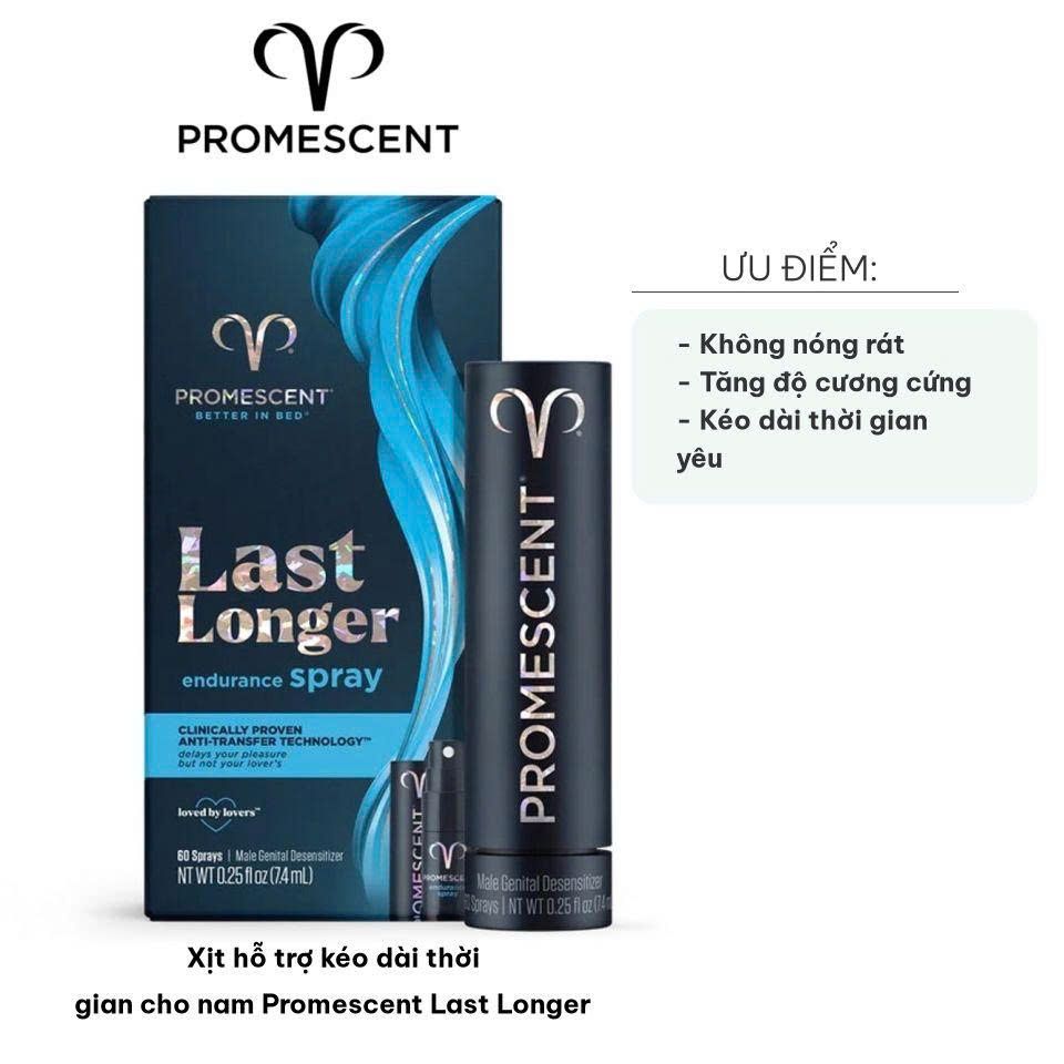 Xịt Promescent Last Longer endurance Spray 7.4ml