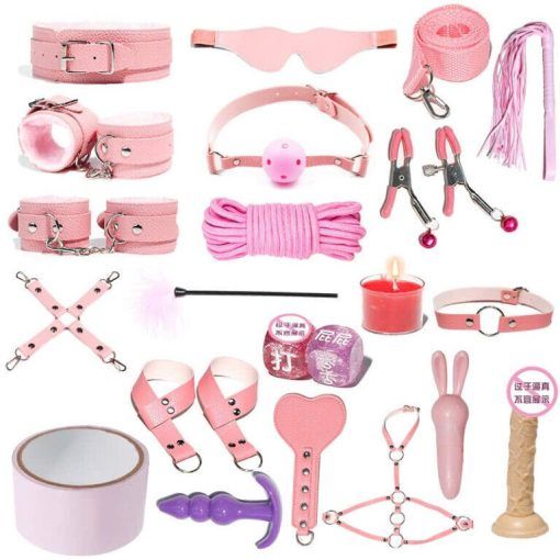 Bộ 20 m&oacute;n đồ chơi bạo d&acirc;m BDSM