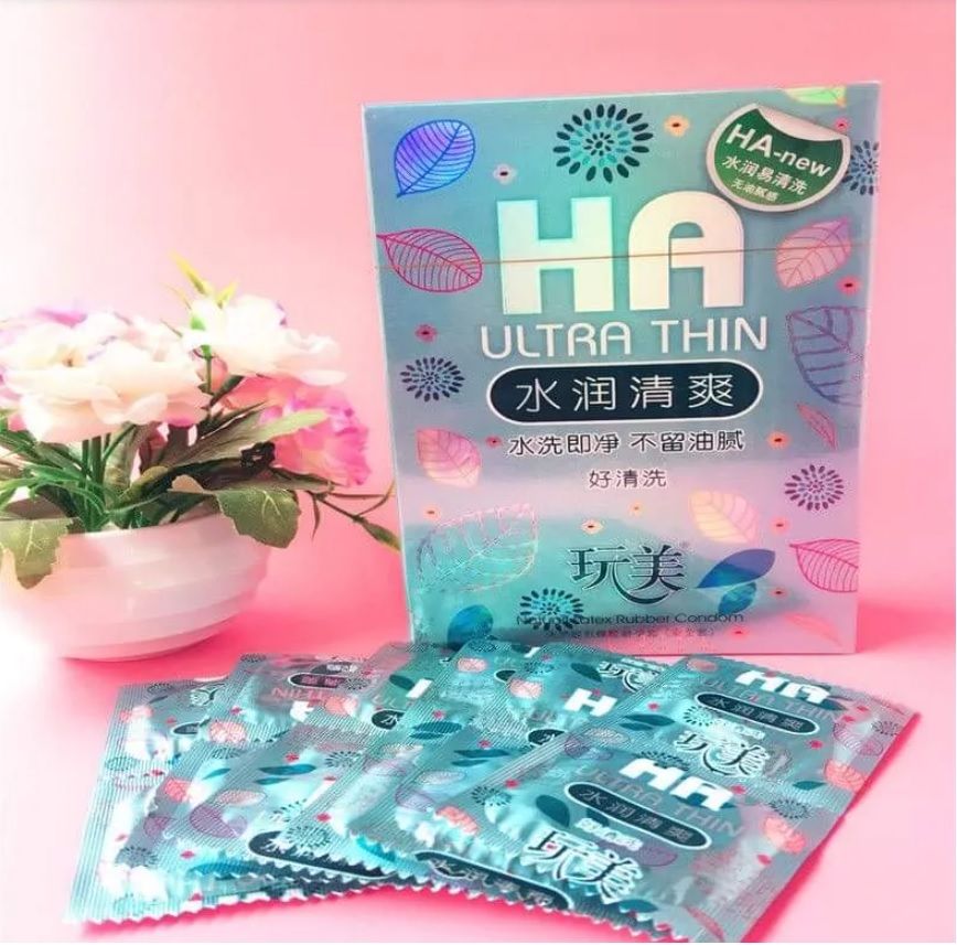 Bao cao su gia đ&igrave;nh Ha Ultra Thin