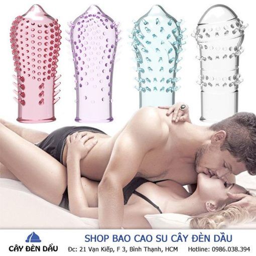 Bộ 4 Bao Cao Su Si&ecirc;u Gai