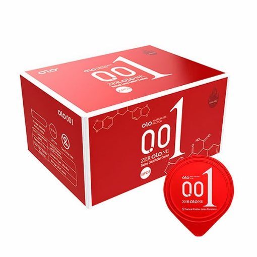 Bao cao su Olo đỏ 001mm si&ecirc;u mỏng