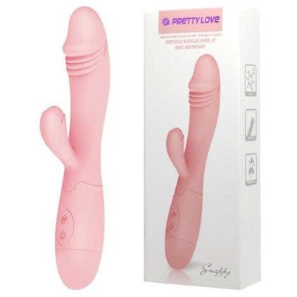 Dương vật giả prettylove hồng sạc si&ecirc;u rung