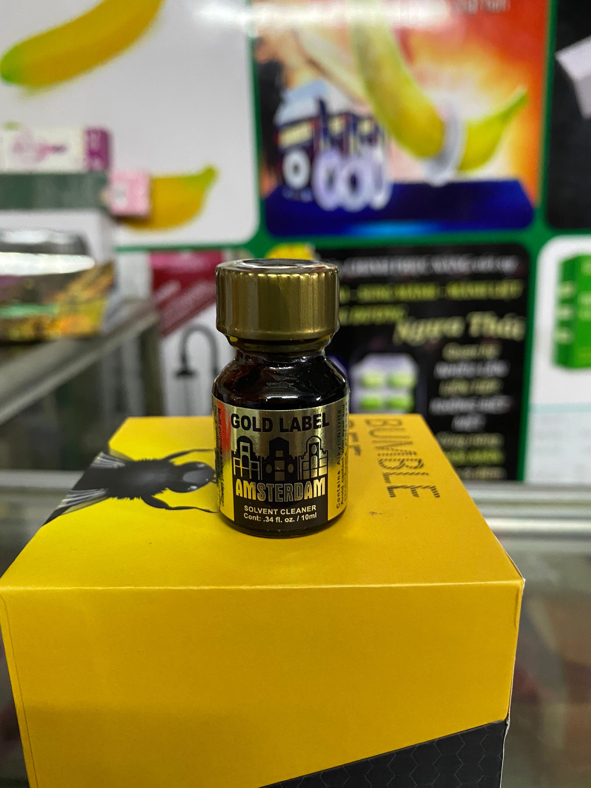 Popper gold laber Amsterdam ch&iacute;nh h&atilde;ng usa 10ml