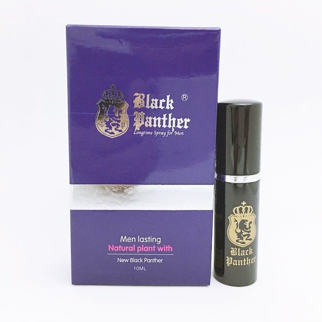 Xịt quan hệ l&acirc;u ra Black Panther của Nhật Bản - 10 ml
