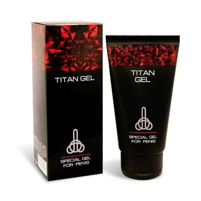 Titan Gel Đỏ tăng k&iacute;ch thước dương vật ch&iacute;nh h&atilde;ng của Nga 50ml
