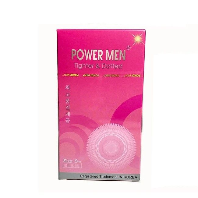 Bao Cao Su Size Nhỏ 49mm C&oacute; Gai Power Men Tighter Dotted - 12s
