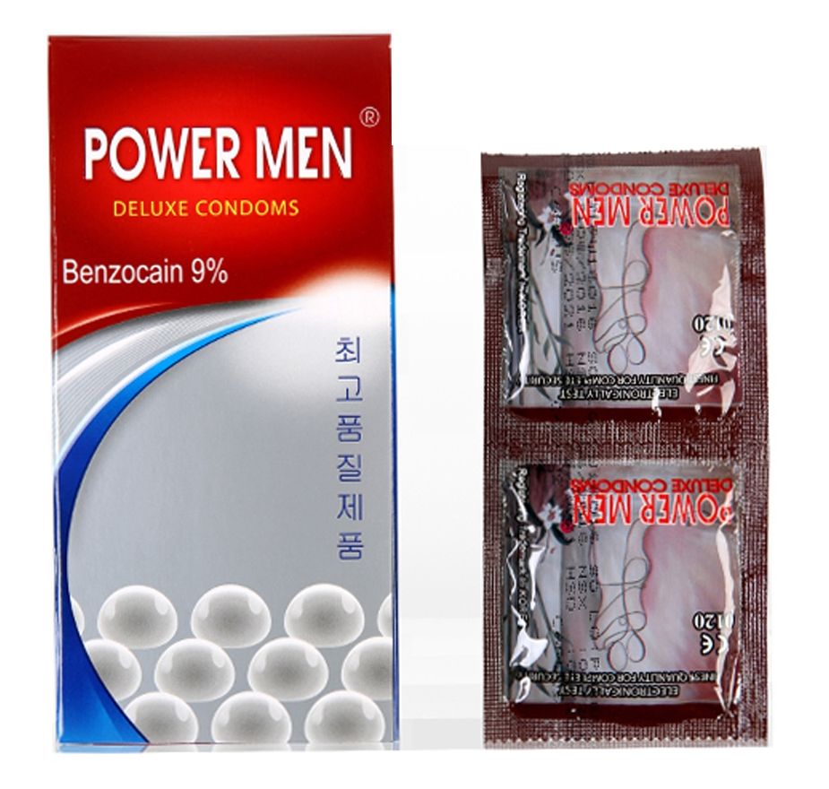 Bao cao su k&eacute;o d&agrave;i thời gian quan hệ tốt Power Men Ngọc Trai