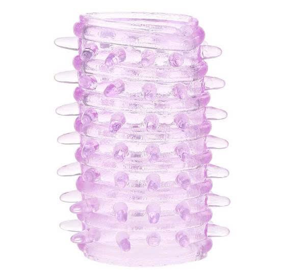V&ograve;ng độn DV gai silicone loại d&agrave;i Hồng