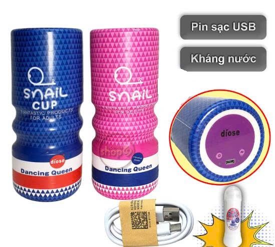 Cốc TD Snail Rung Pin Sạc