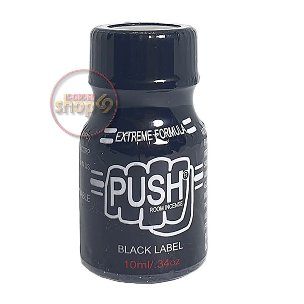 Chai h&iacute;t Popper Push Black Label 10ml