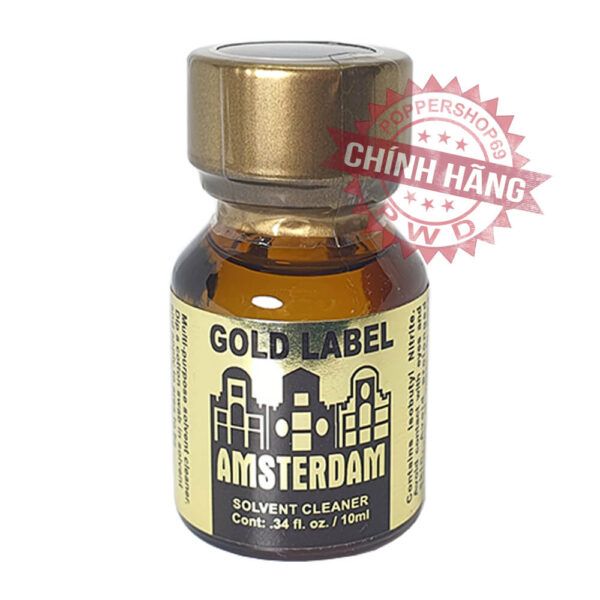 Chai h&iacute;t Popper Amsterdam Gold Label Ch&iacute;nh H&atilde;ng USA SC 10ml