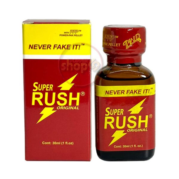 Chai h&iacute;t Popper SUPER RUSH Đỏ &ndash; V&agrave;ng 30ml
