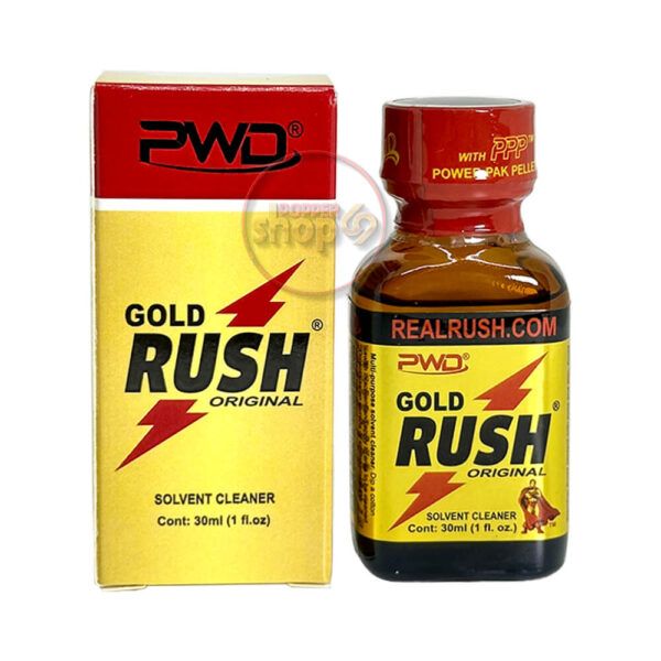 Chai h&iacute;t Popper Gold Rush 30ml