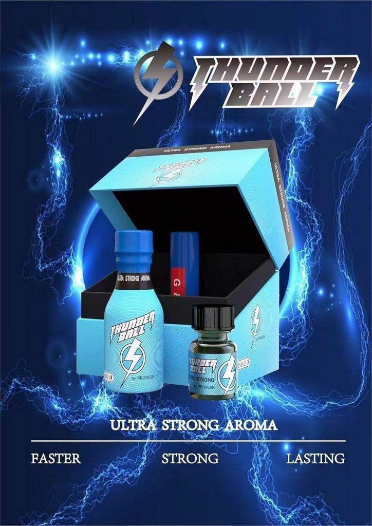 Chai H&iacute;t Popper 40ml Thunderball thế hệ 2021