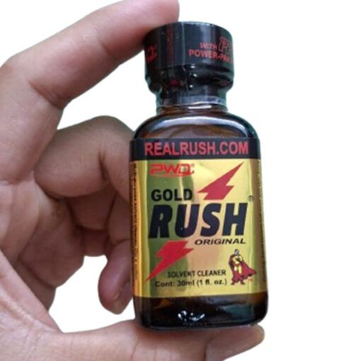H&iacute;t Popper Gold Rush Original 30ml Ch&iacute;nh H&atilde;ng PWD USA