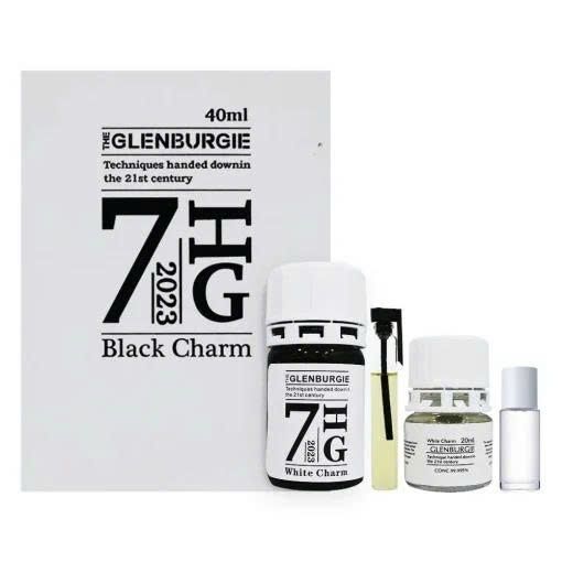 Set H&iacute;t Popper Glenburgie 7HG 60ml Black Magic White Charm combo 20ml + 40ml (Mẫu Trắng)