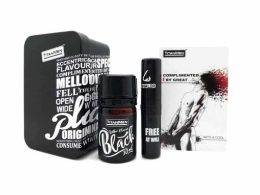 H&iacute;t Popper Ch&iacute;nh H&atilde;ng Titanmen Black 30ml